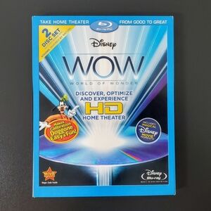 Disney WOW World of Wonder HD Home Theater 2 Disc Blu-ray Set